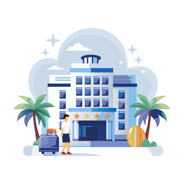 Luxury hotel and resort property
